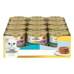Purina Gourmet Gold Intrecci di Gusto Cibo umido per Gatti con Tonno e Pesce dell'Oceano