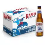 Cassa Birra Raffo Lager Originale da 33 cl, Gusto Secco e Amaro - 4.7% Vol