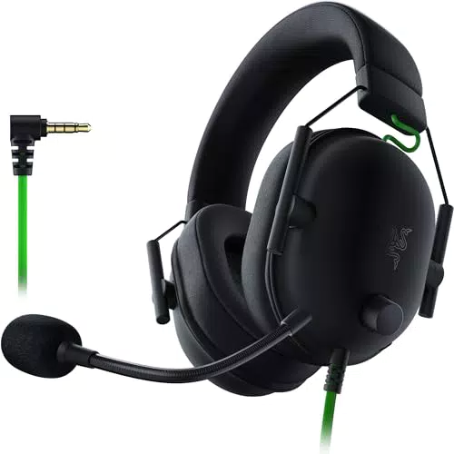 Razer BlackShark V2 X - Cuffie da Gioco Esports Cablate (Driver TriForce da 50 mm, Microfono HyperClear, Audio Surround 7.1)