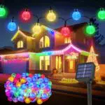 Luci Solari da Giardino Realky 100LED Catena Luminosa Esterno IP65 Impermeabile Energia Solare