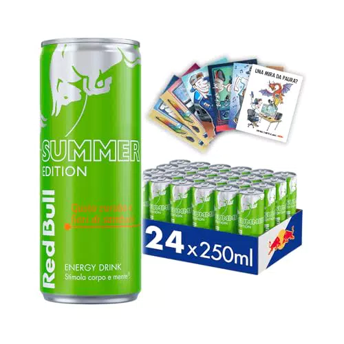 Red Bull Energy Drink al Gusto di Curuba e Fiori di Sambuco