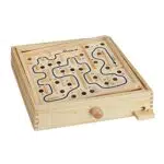Relaxdays Labirinto Gioco in Legno Giochi di Abilità per Bambini