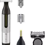 Remington Omniblade: Rasoio Ibrido per Viso e Corpo Impermeabile con Pettine Regolabile - Nero