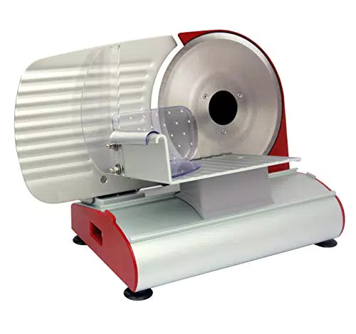 Affettatrice RGV Mary 220 - Struttura in Alluminio, Potenza 200W, Lama 220mm, Spessore Taglio 14mm