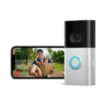 Ring Video Doorbell 3 di Amazon con Rilevazione Avanzata del Movimento