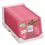 Ritter Sport Crunchy Creamy Winter, Tavoletta di Cioccolato al Latte con Crema al Cacao