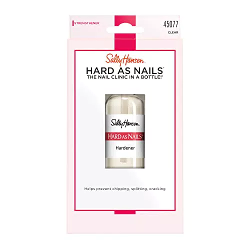 Sally Hansen - Smalto Rinforzante Trasparente Hard As Nails - Indurente Unghie ad Asciugatura Rapida