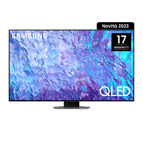 TV Samsung QLED 65" QE65Q80C Smart 4K con Processore Neural Quantum 4K