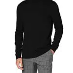 Selected Homme Maglia a collo alto SLHBERG B Nero