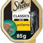 Sheba Paté Classics, Cibo per Gatto con Pollame
