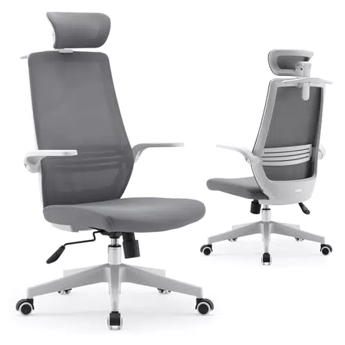 Sedia da ufficio ergonomica SIHOO M76A con schienale girevole e supporto lombare regolabile