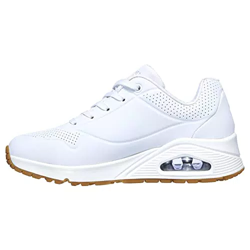 Skechers Sneaker Uno Stand On Air - Bianche