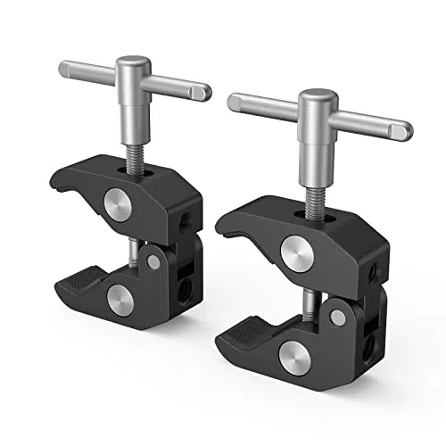 SmallRig Morsetto Super Clamp con Filettature per DJI Ronin e Monitor da Fotocamera - Modello 2058