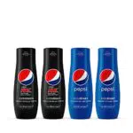 Sodastream Concentrato Pepsi + Pepsi Max Bundle, 1760 ml