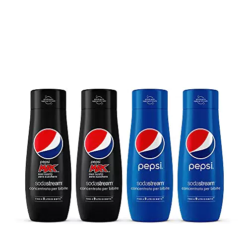 Sodastream Concentrato Pepsi + Pepsi Max Bundle, 1760 ml