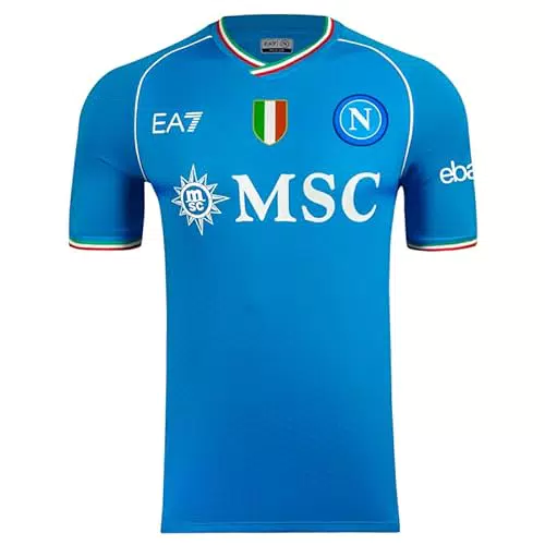 Maglia Gara Home SSC Napoli 2023/2024 - Tessuto Tecnico Dry Touch