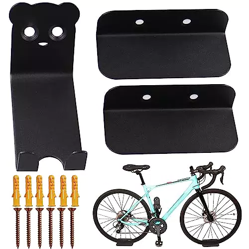 Supporto da Parete per Bicicletta - Adatto a e-Bike, MTB e Bici da Strada