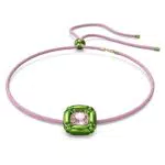Collana Swarovski con Cristalli di Taglio Cushion - Verde
