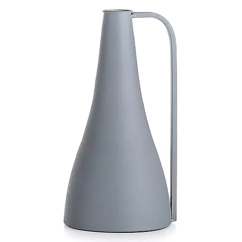 Vaso per Fiori Moderno in Metallo - Ideale per Interni e Esterni