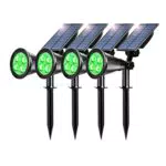 T-SUNUS Faretti Solari da Giardino a LED Esterno IP65 Impermeabile