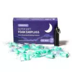 Tappi Orecchie Dormire in Morbida Schiuma 38dB SNR - Riutilizzabili - Antirumore