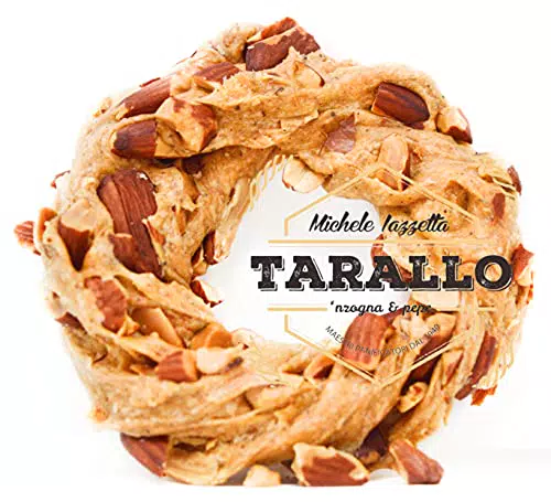 Taralli Napoletani Extra Mandorlato con Pepe - Snack Artigianale per Aperitivo e Cena