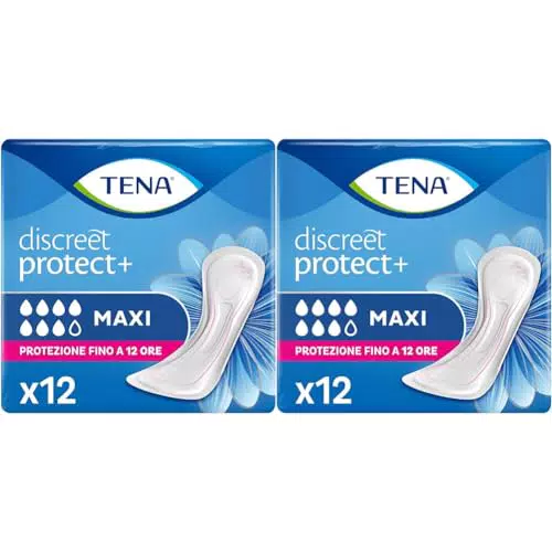 TENA Lady Maxi Assorbenti - Confezione da 2