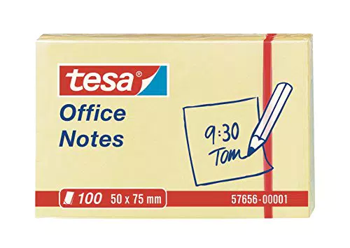 Tesa Blocco Note Adesivo Office Notes 50x75 mm