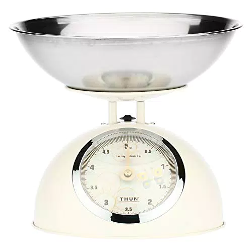 THUN Bilancia da Cucina Linea Elegance in Acciaio Inossidabile