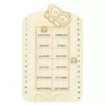 THUN - Calendario da Muro Perpetuo Linea Elegance in Ceramica