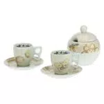 THUN - Set 2 Tazzine Caffè e Zuccheriera Porcellana Linea Elegance