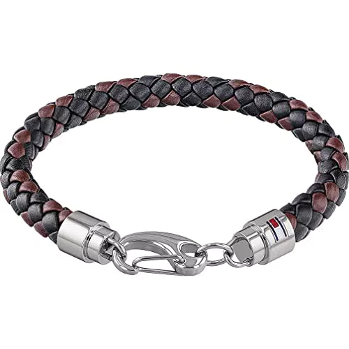 Tommy Hilfiger Bracciale in Pelle da Uomo - Modello Jewelry
