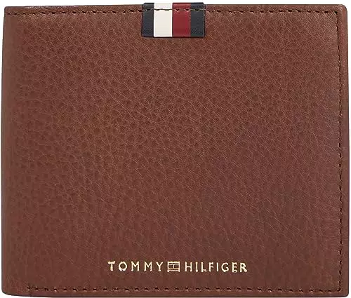 Tommy Hilfiger Portafoglio Uomo CC Flap con Scomparto Monete