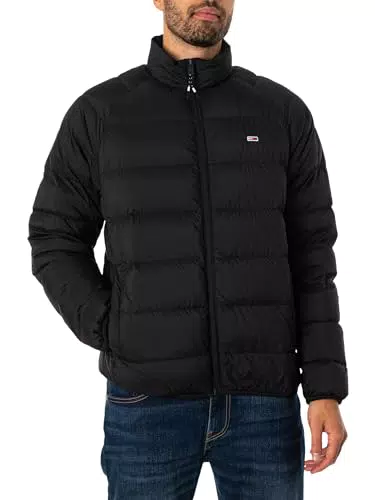 Tommy Jeans Giacca Piumino Uomo Tjm Essential LT Down Jacket - Nero
