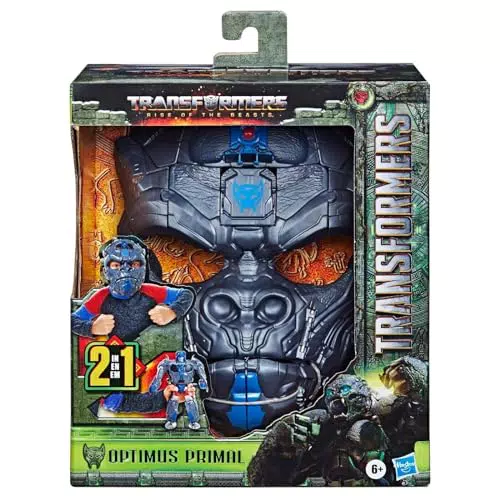 Transformers - Maschera convertibile 2 in 1 di Optimus Primal