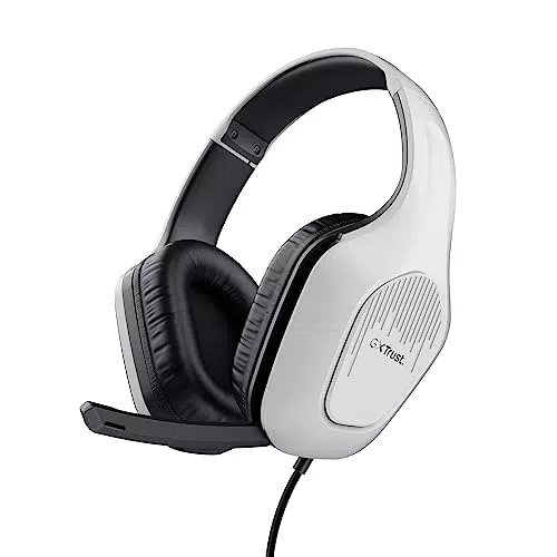Trust Gaming Cuffie Gaming Leggere GXT 415W con Driver da 50 mm - Compatibili con PC, Xbox, PS4, PS5, Switch, Mobile