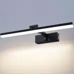 Lampada Specchio Bagno LED Girevole 40CM - Regolazioni Temperatura Colore - Luce Specchio Bagno 8W