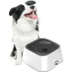 Unipampa Ciotola Galleggiante per Acqua Cani - Dispenser Anti-fuoriuscita