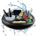 Vassoio Galleggiante Taozoey Portabibite Piscina Gonfiabile 9 Fori
