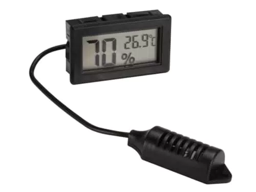 Termometro/Igrometro Digitale Velleman con Ampio Display e Campo di Misura da -50°C a 70°C