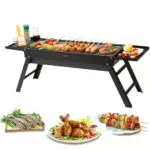 Griglia Barbecue Portatile VEVOR: Ideale per Campeggio e Feste all'Aperto