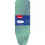 Vileda Perfect Fit Copriasse da Stiro in Cotone a Doppio Strato con Elastico Blu