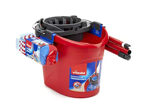 Vileda SuperMocio Sistema Lavapavimenti con Strizzatore Torsion Power