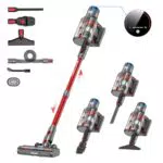 Vistefly V15 Apex Aspirapolvere senza Fili Potente 10 in 1 con Touchscreen
