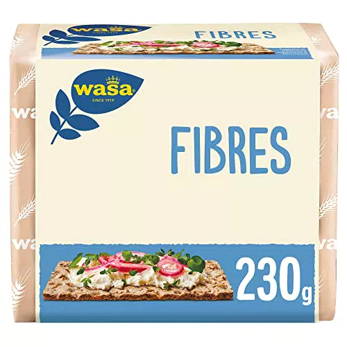 Wasa Fibres, Cracker 100% Segale Integrale: Ricchi di Fibre