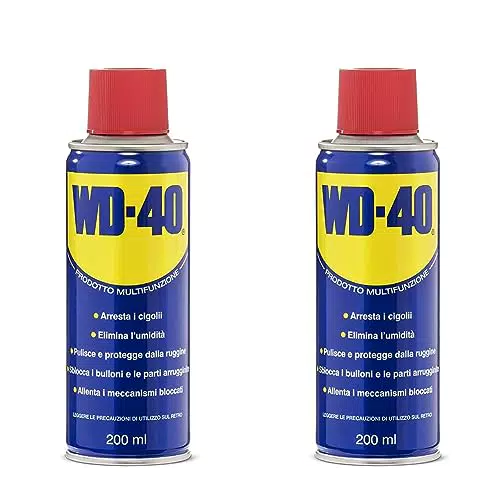 WD-40 Lubrificante Multifunzione Spray, 200 ml