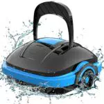 Robot Pulitore per Piscina Senza Fili WYBOT con Doppio Motore e Parcheggio Autonomo
