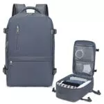 Zaino da Viaggio Ryanair - Borsone da Cabina Impermeabile 20L Grigio