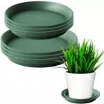 Sottovasi XOKL per Piante Verdi in Plastica per Interni/Esterni/Giardino