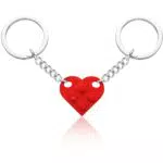 Portachiavi a Cuore per Coppie - Set Regalo San Valentino